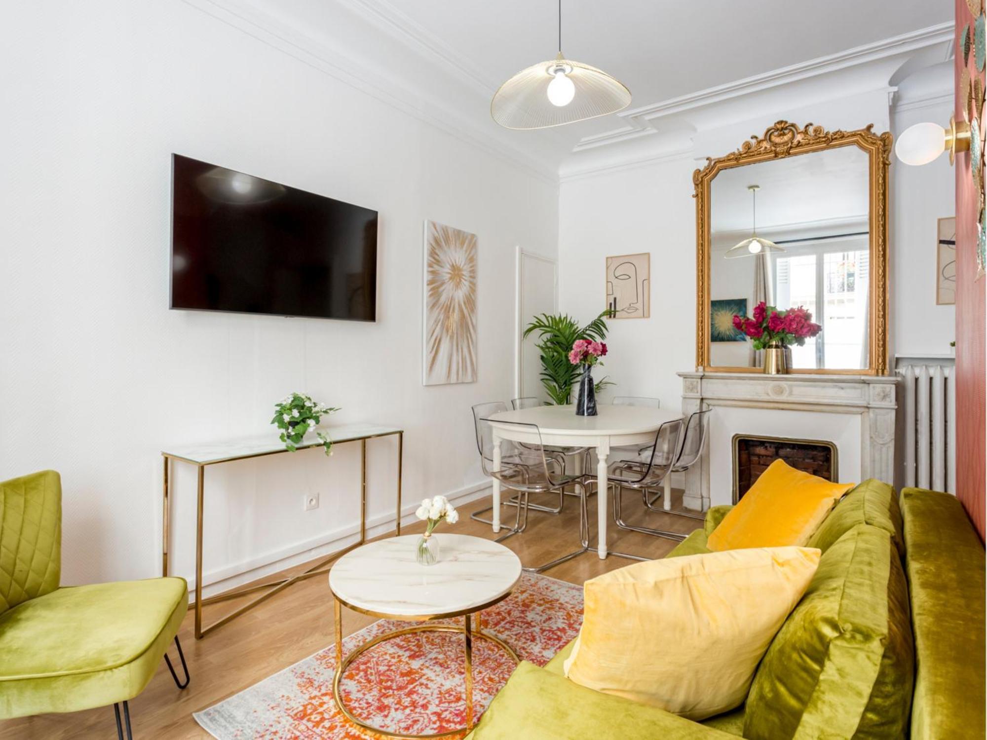 Cozy Apartment - Opera - Cardinal Mercier Paris Luaran gambar